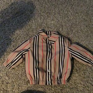 Burberry infant jacket